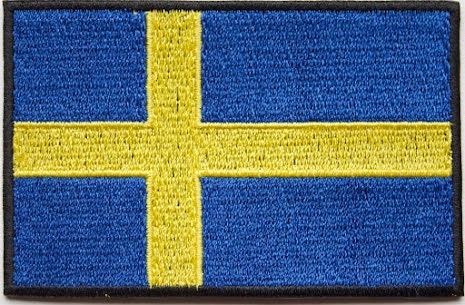 Sweden Flag Patch - Color