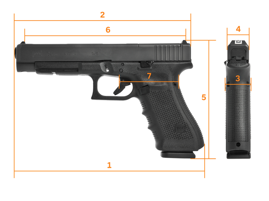 Glock - Glock 34 Gen4 MOS, 9 mm