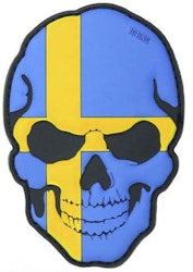 3D Patch - Sweden Skeleton