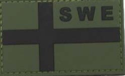 3D Patch - SWE PVC Flag - Forrest