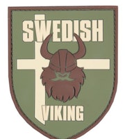 3D Patch - Swedish Viking - PVC