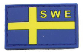 Sweden Flag - PVC - Small - Color