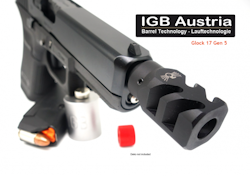 IGB - Glock 17 Gen5 IGB Threaded Barrel M14x1R
