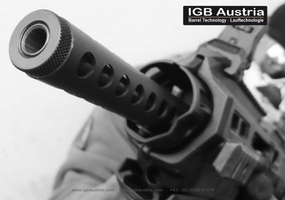 IGB - Ported shroud for 10 inch barrel