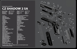CZ shadow 2 SA Gun Cleaning Bench Mat
