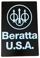 Beretta USA - Metal tin sign