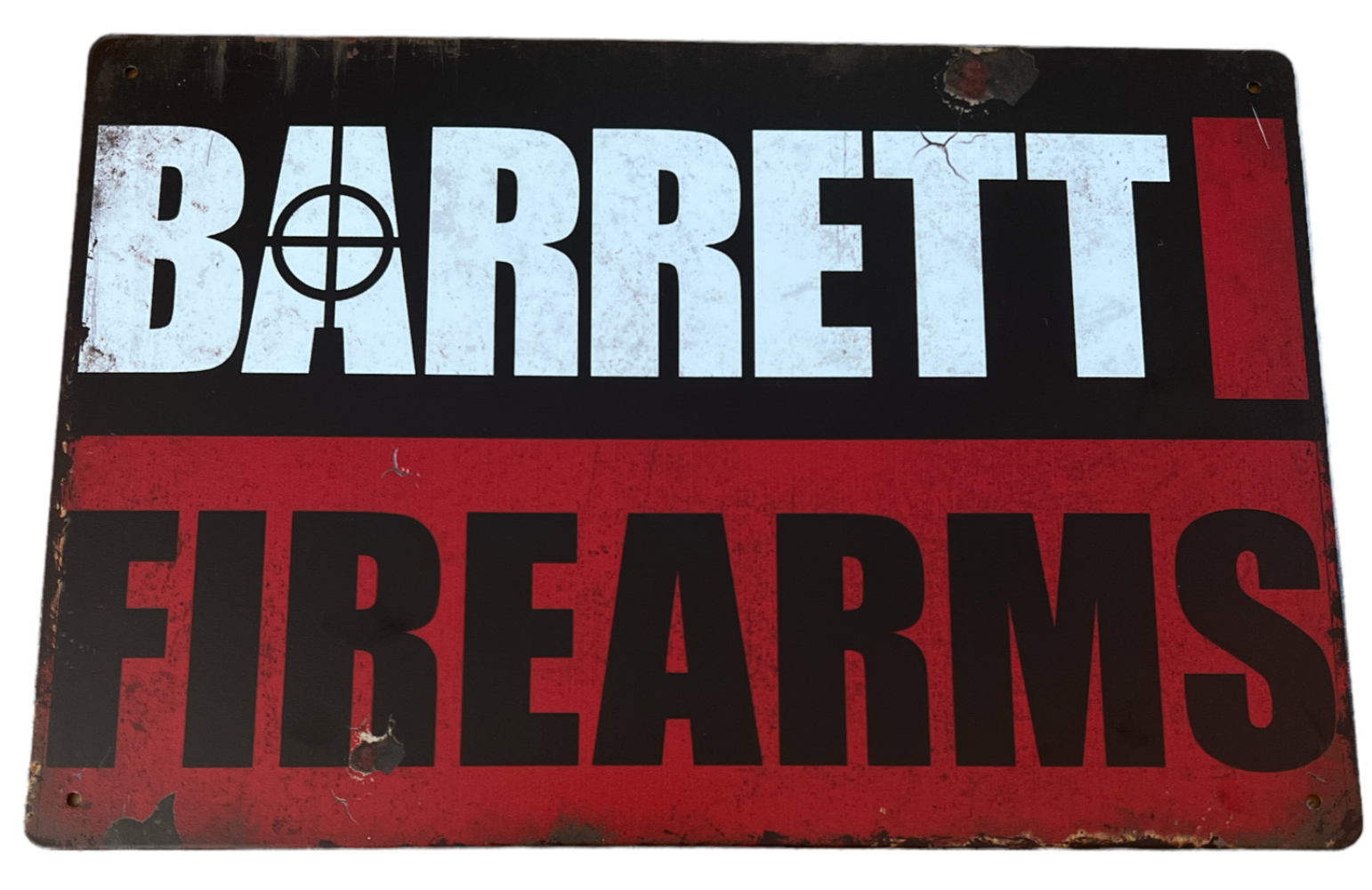 Barrett - Metal tin sign