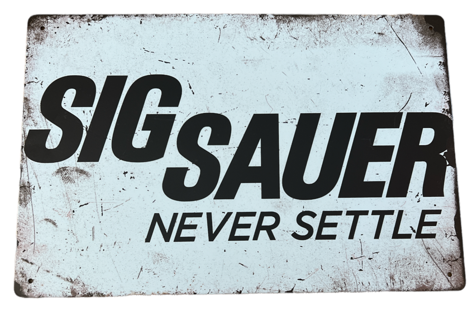 Sig Sauer - Metal tin sign