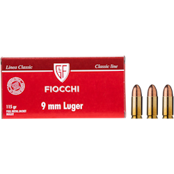 Fiocchi - 9mm - 115gr - FMJ - STD
