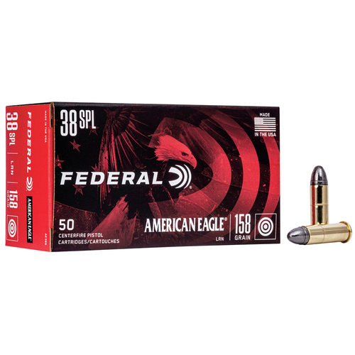 Federal - 38 Special Lead Round Nose 158gr 50/Box