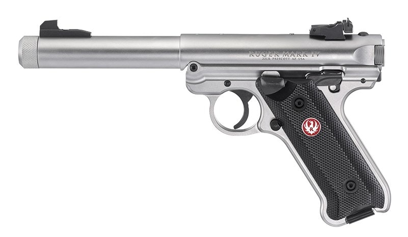 Ruger - MKIV Target ,.22 LR - Rostfri - Threaded