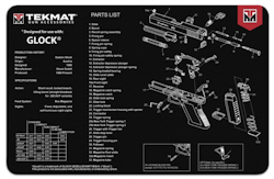TekMat - Glock - Cleaning Bench Mat