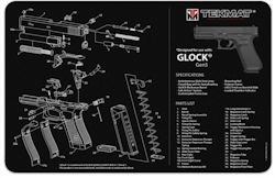 TekMat - Glock Gen5 - Cleaning Bench Mat