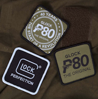 Glock - 3 Pack - Patches - P80
