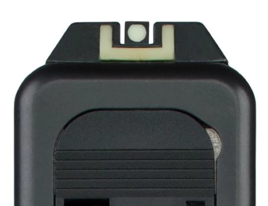 Glock - Rear Night Sight - 6.5 mm Steel Luminescent