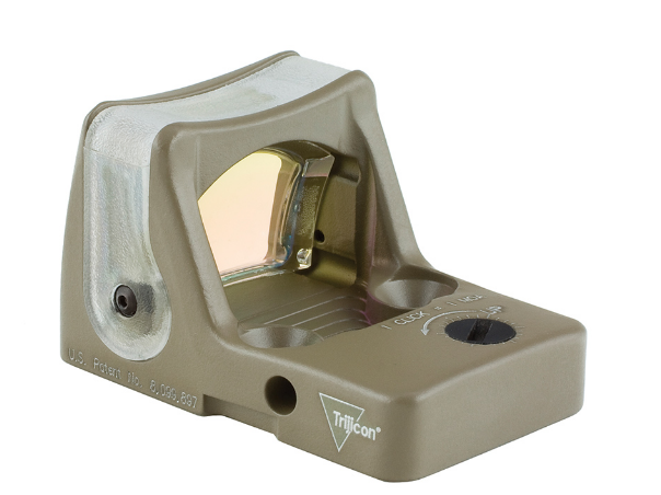 Trijicon - RMR® Dual Illuminated Reflex Sight - FDE - Green dot
