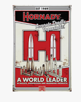 Hornady - Tin Vintage Sign