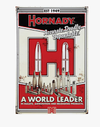 Hornady - Tin Vintage Sign