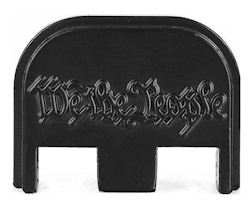 Glock -  3D Rear Slide Cover Plate - We the people