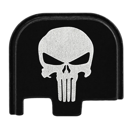 Glock - Rear Slide Cover Plate - Punisher -  Glock 43 43X 48