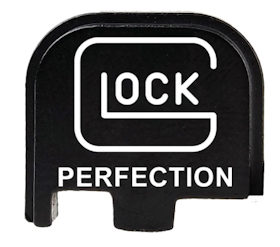 Glock - Rear Slide Cover Plate - Glock Perfection Logo -  Glock 43 43X 48