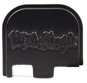 Glock - 3D Rear Slide Cover Plate - We the people - Glock 43 43X 48