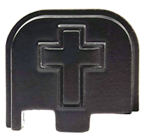 Glock - 3D Rear Slide Cover Plate - Cross - Glock 43 43X 48