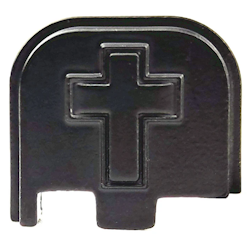 Glock - 3D Rear Slide Cover Plate - Cross - Glock 43 43X 48