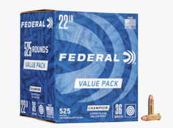 Federal - Rimfire Ammunition 22 LR HV Champion Training 36gr CPHP 525/Box