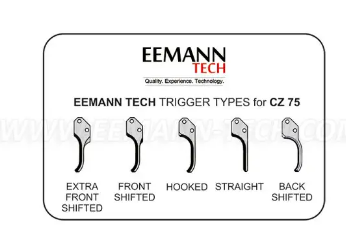 Eemann Tech - SA Trigger for CZ 75, Hooked