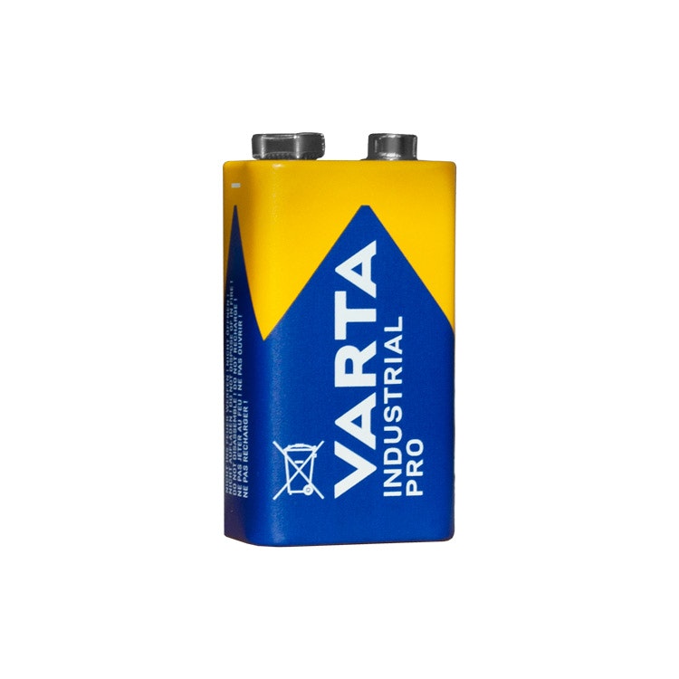 VARTA - Batteri 9V alkaliskt (för elektroniskt kodlås)