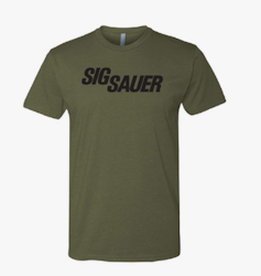 Sig Sauer - Military green Logo T-Shirt