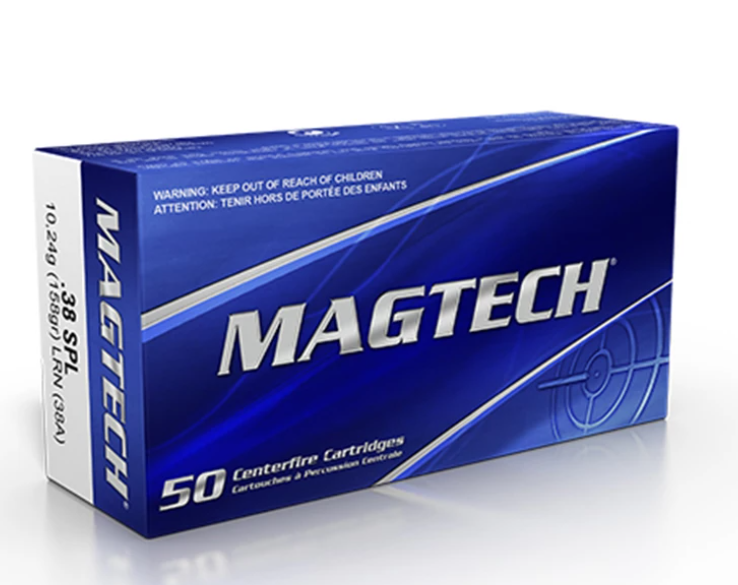 Magtech -  .38 Spl 158 grs LRN - 50 st