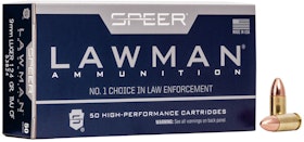 Speer - Lawman CleanFire Ammo 9mm Luger TMJ 124gr 50/Box
