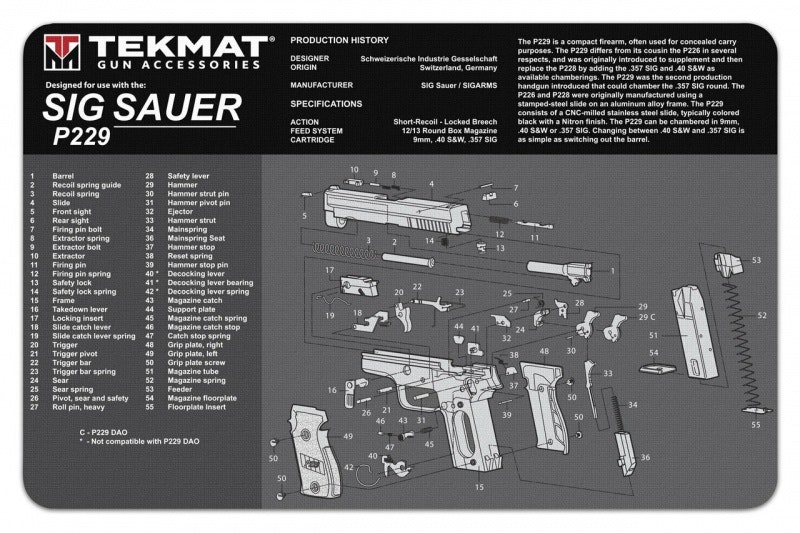 TekMat - P229 - Cleaning Bench Mat
