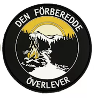 3D Patch - Den förberedde överlever - PVC