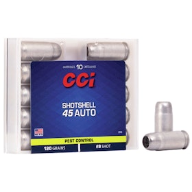 CCI - Pest Control Shotshell Ammo 45 Auto 9 Shot 10/Box