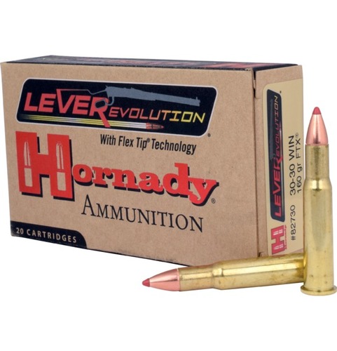 Hornady - Leverevolution® Ammunition 30-30 Win 160 gr FTX® 20/Box