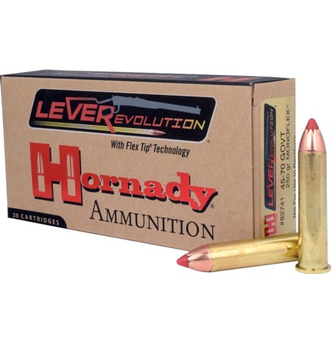 Hornady - Leverevolution Ammunition 45-70 Govt 250 gr Monoflex 20/Box