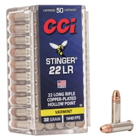 CCI - Rimfire Ammunition 22 LR Stinger CP HP 32gr 50/Box