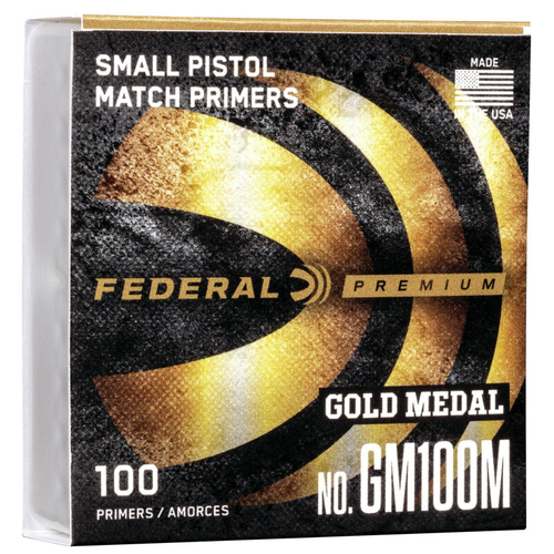 Federal - Gold Medal Centerfire Small Pistol Primer Clam - 1000st