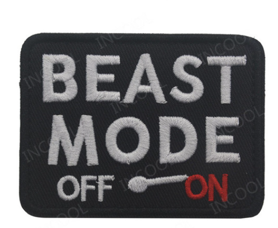 Beast Mode - Black - Patch
