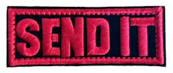 Send it - Red - Small - Patch
