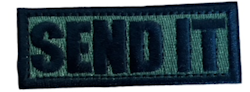 Send it - Green - Small - Patch