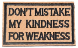 Weakness - Brown - Patch