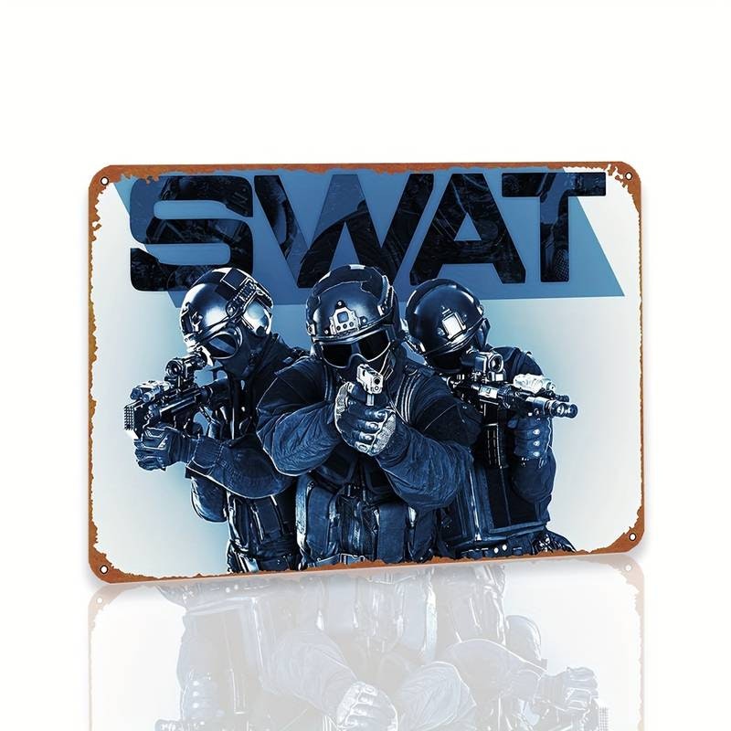 Swat - Metal tin sign