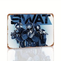 Swat - Metal tin sign