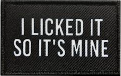 Licked it - Patch