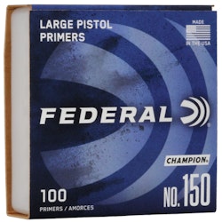 Federal - Champion Centerfire Large Pistol Primer .150 Clam 1000/Box