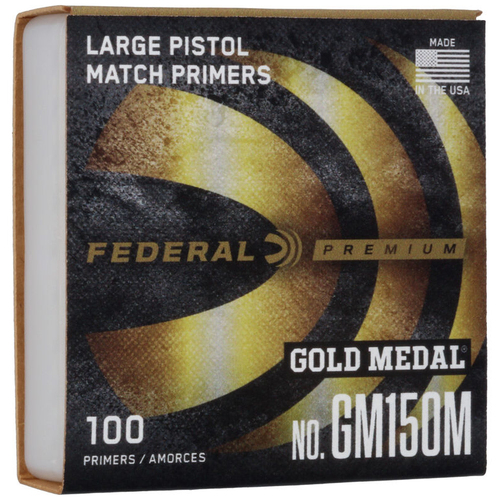 Federal - Gold Medal Centerfire Large Pistol Primer Clam 1000/Box